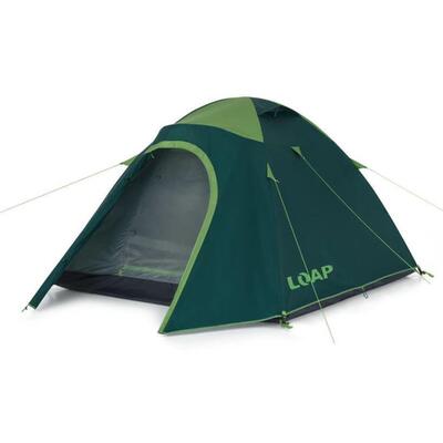 LOAP Granite 4 — Namiot turystyczny 4-osobowy, dwuwarstwowy, zielony