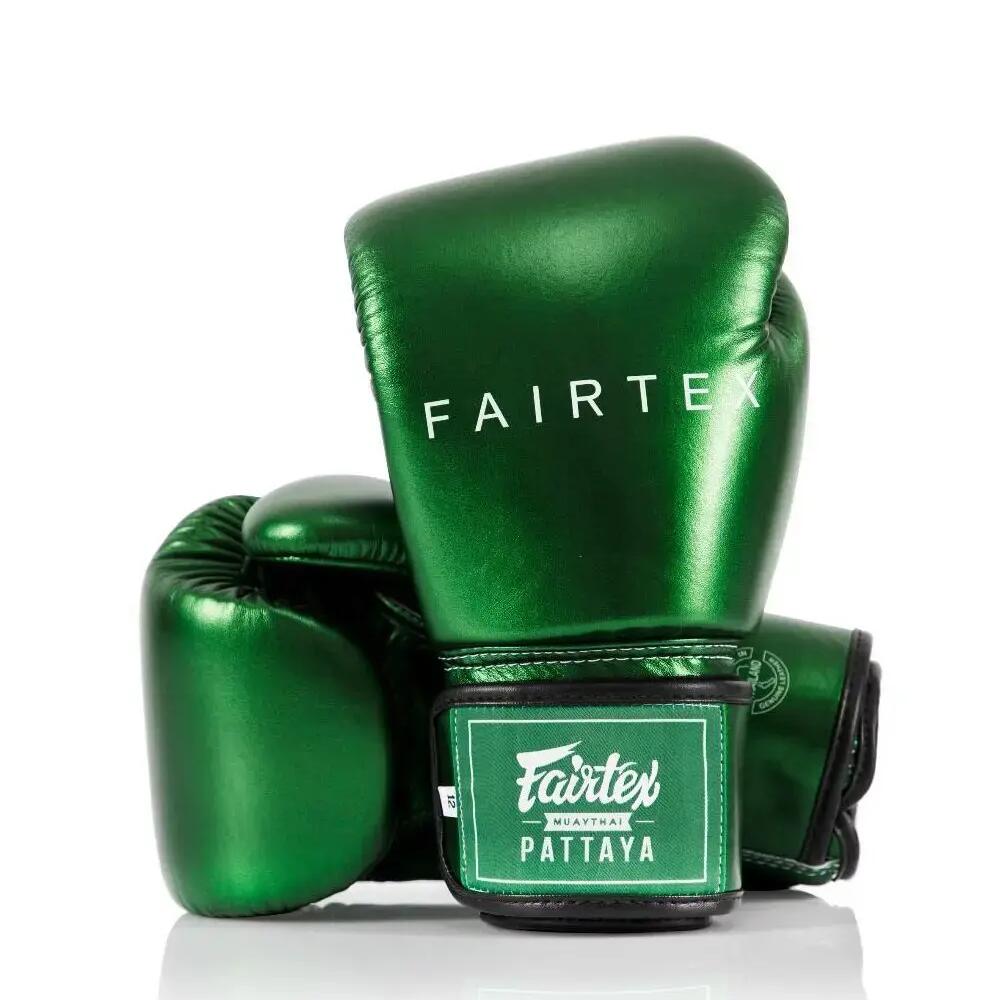 Boxing Gloves Fairtex BGV22 Metallic Green 10oz