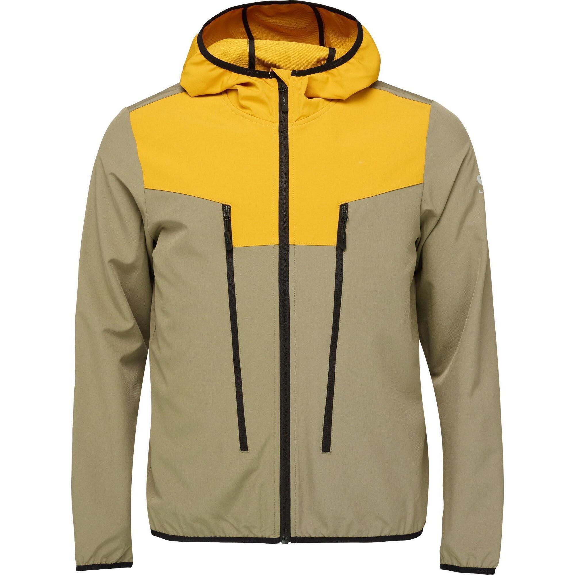 Zooplements - Loap Urland Veste Softshell Homme Beige 2xl - Softshell - Beige|jaune - Decathlon