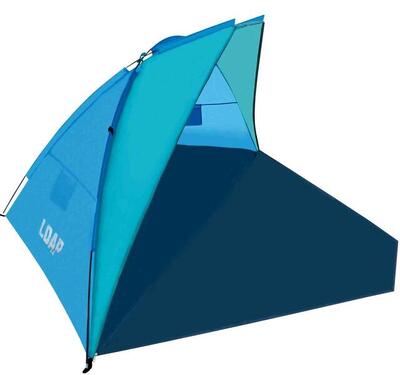 Loap shelf strandtent blauw