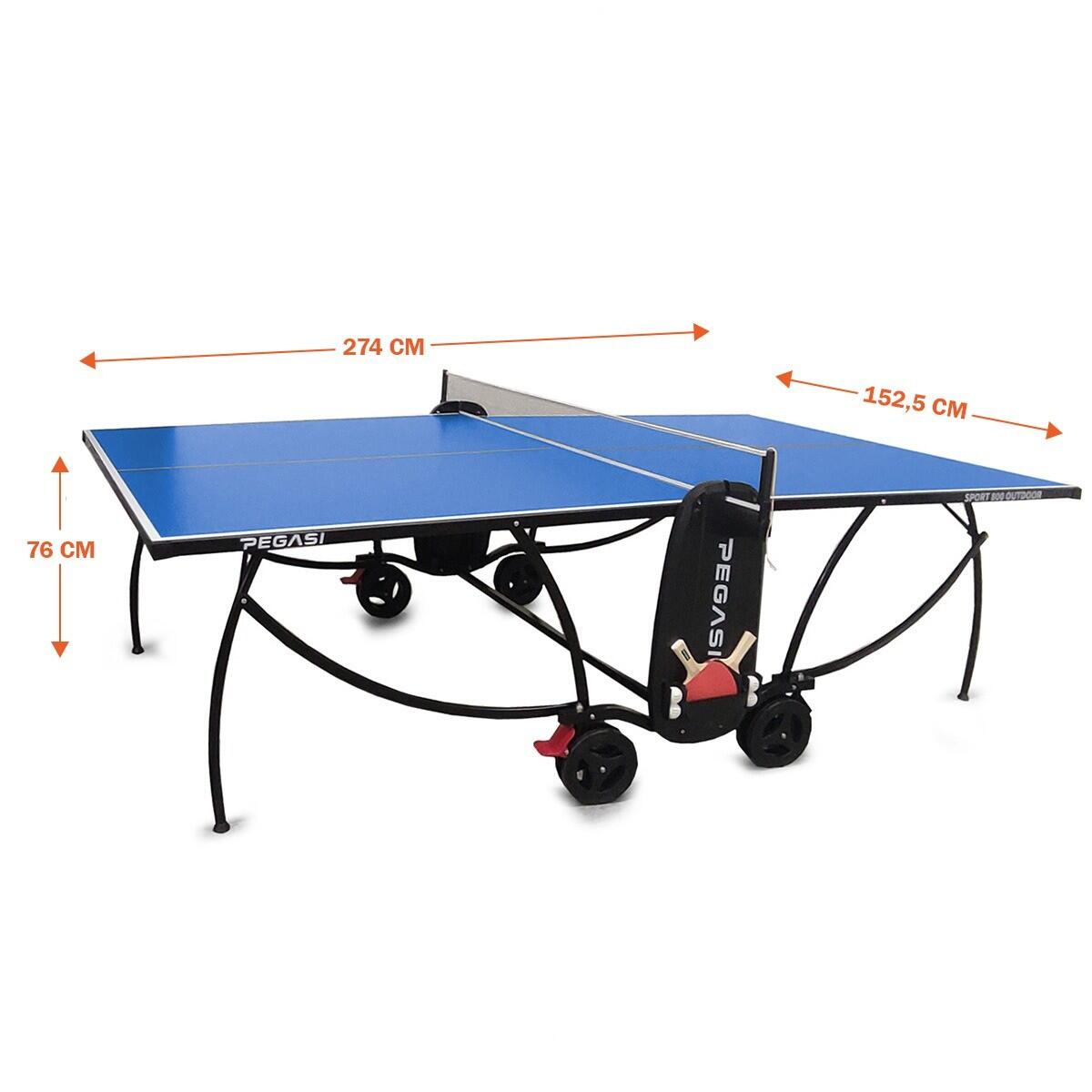 Tafeltennistafel Pegasi 800 Outdoor Blue 4/6