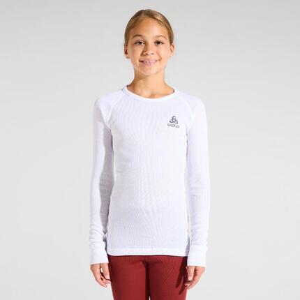 Maillot Manches Longues Odlo Active Warm Eco Gris Enfant