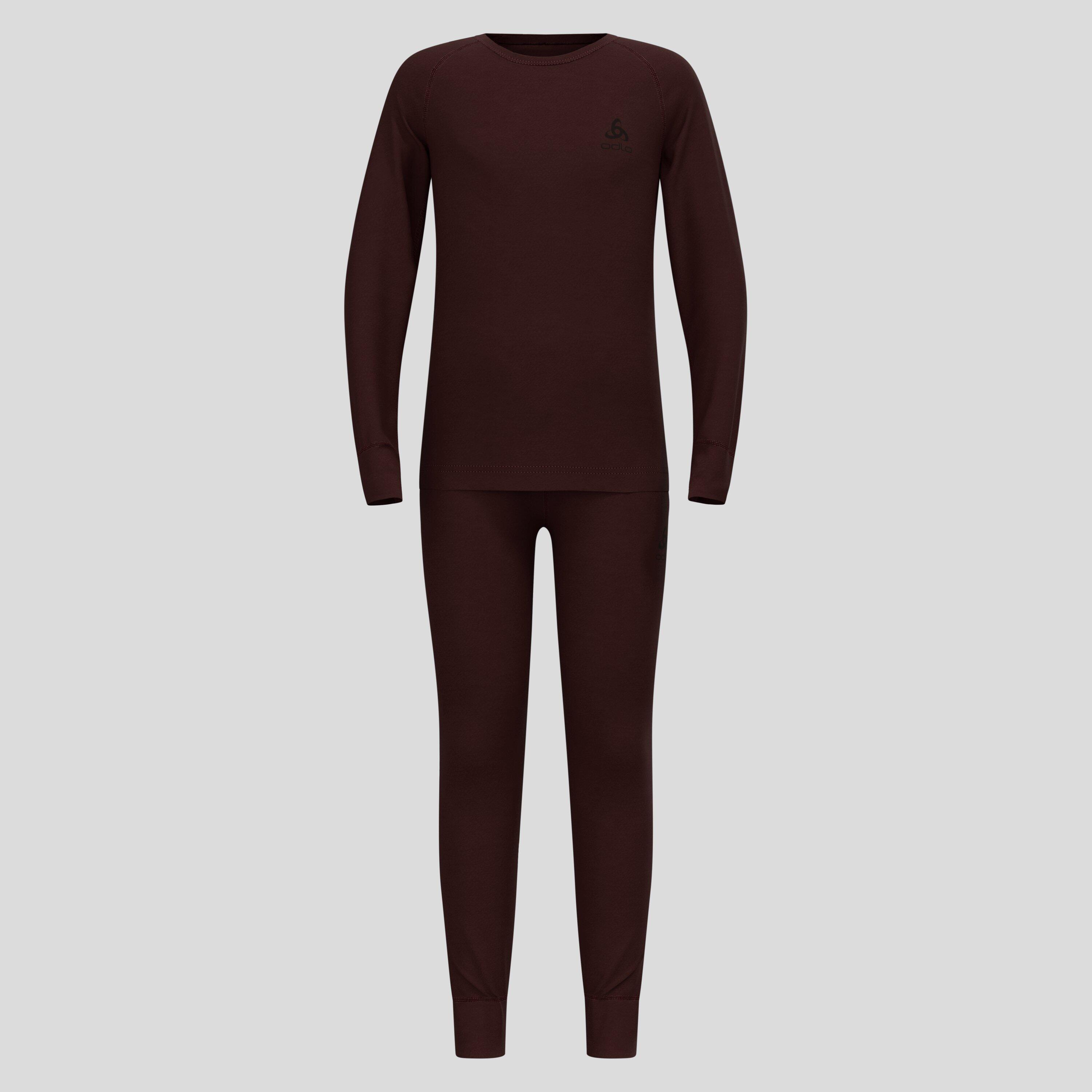 Ensemble de haut et collant techniques en laine mérinos 200 Natural pour enfant 3/4