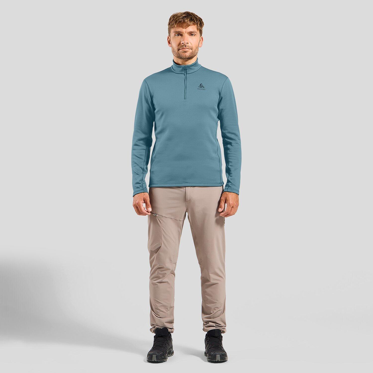 Mid layer Berra con mezza zip ODLO 5/5