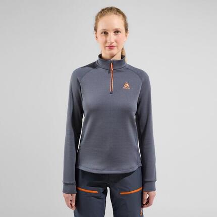 Odlo Damen Langarmshirt Berra Light Midlayer 1/2 Zip 542491