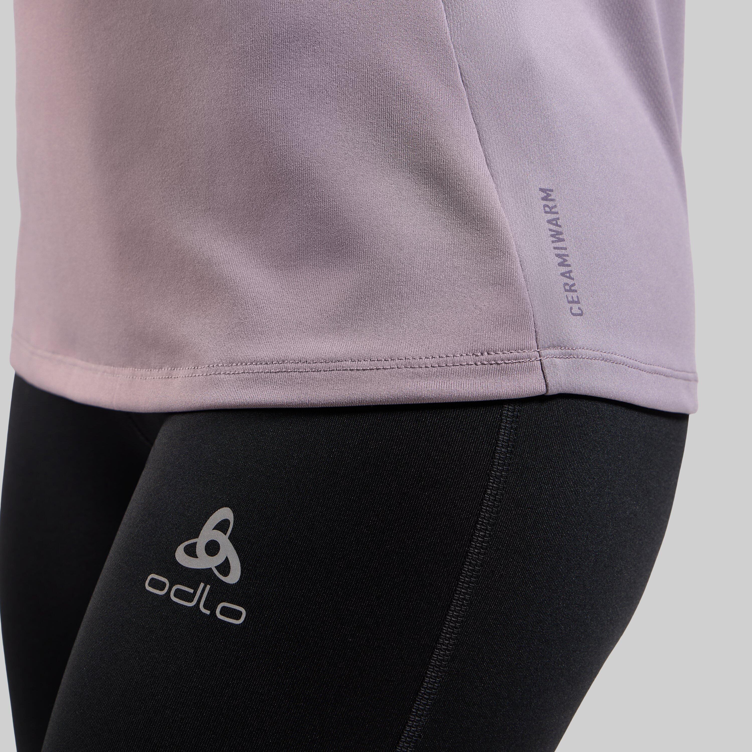 Essentials Ceramiwarm mid layer met halve rits ODLO 3/7
