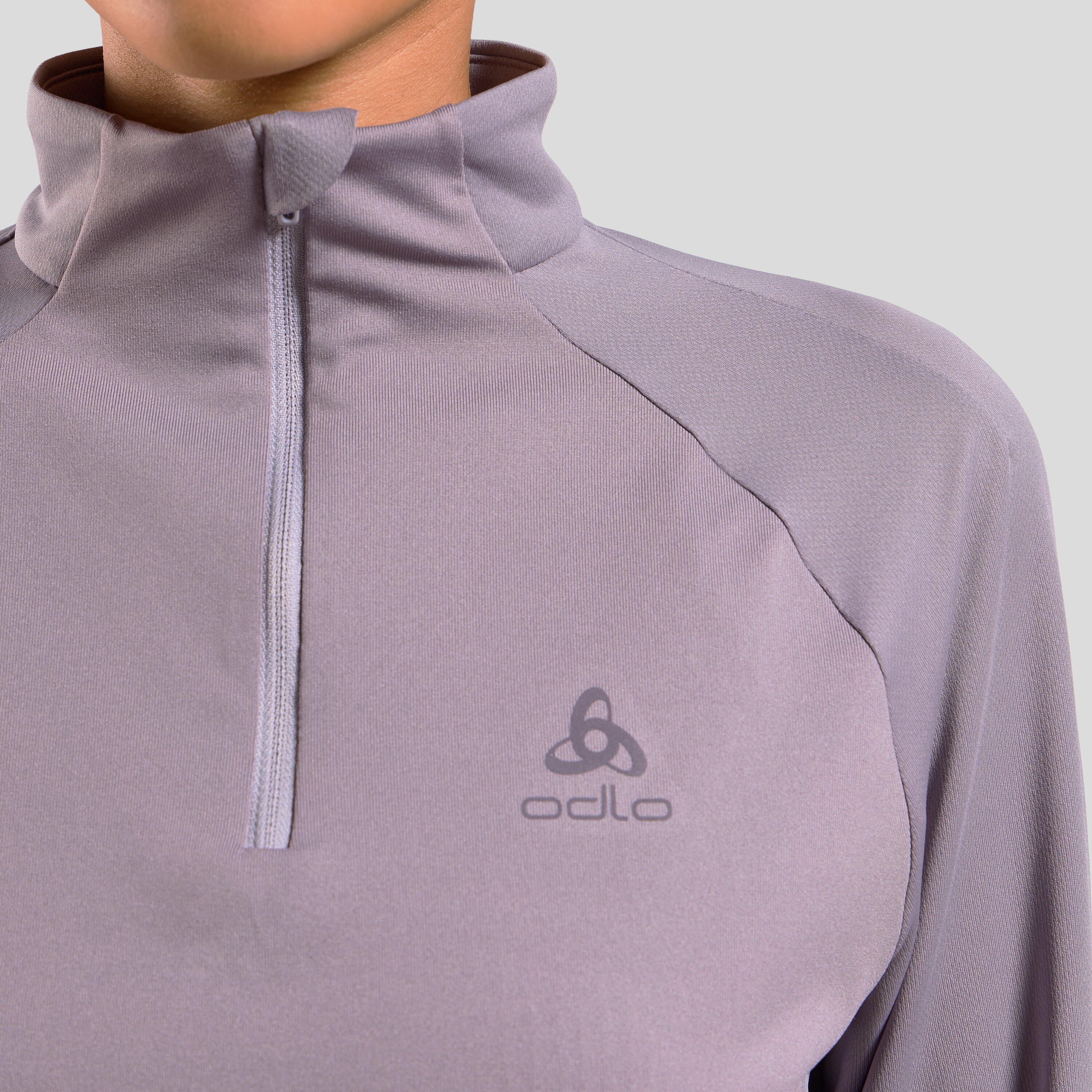 Essentials Ceramiwarm mid layer met halve rits ODLO 4/7