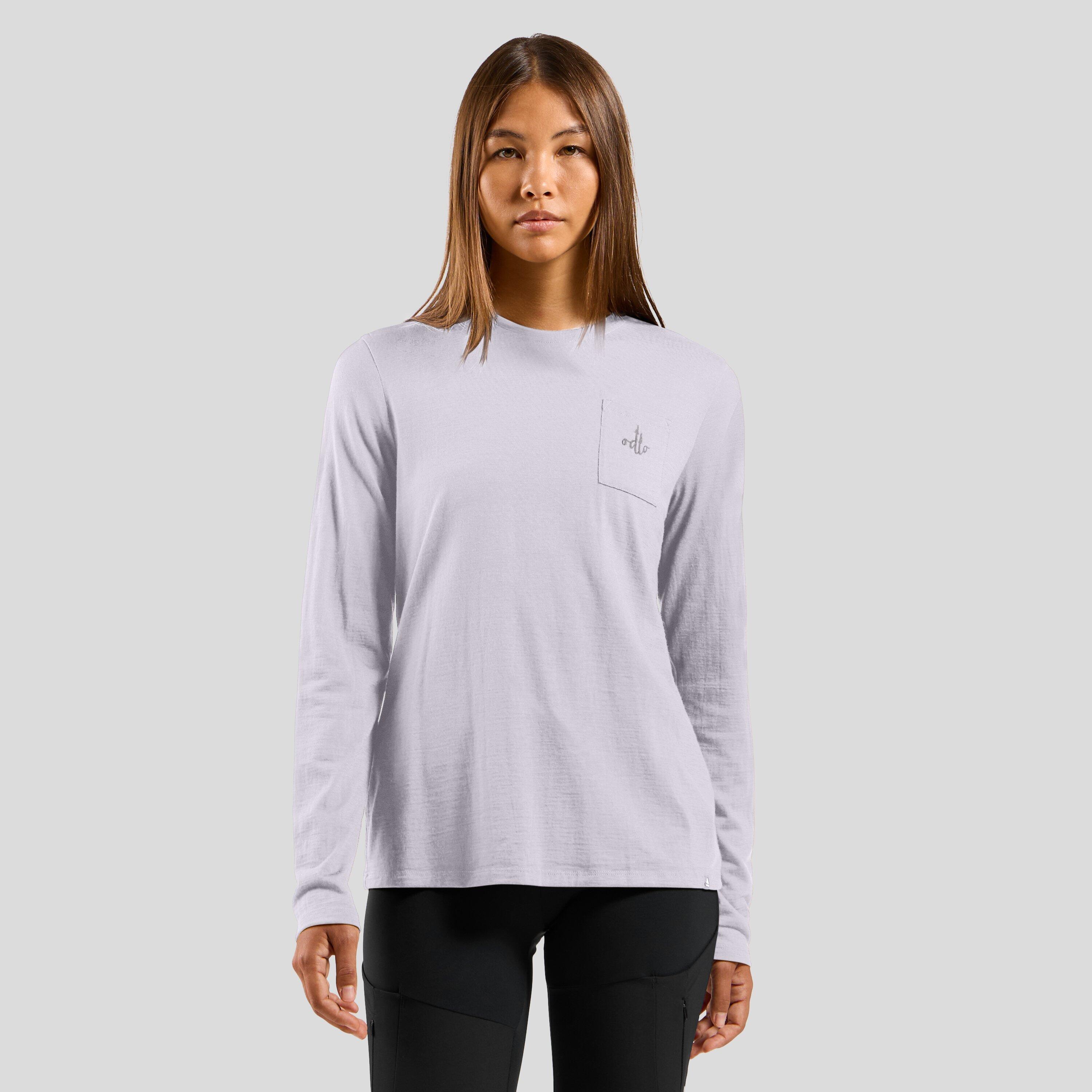 ODLO Odlo Damen Langarmshirt Merino 200 Pocket 554611