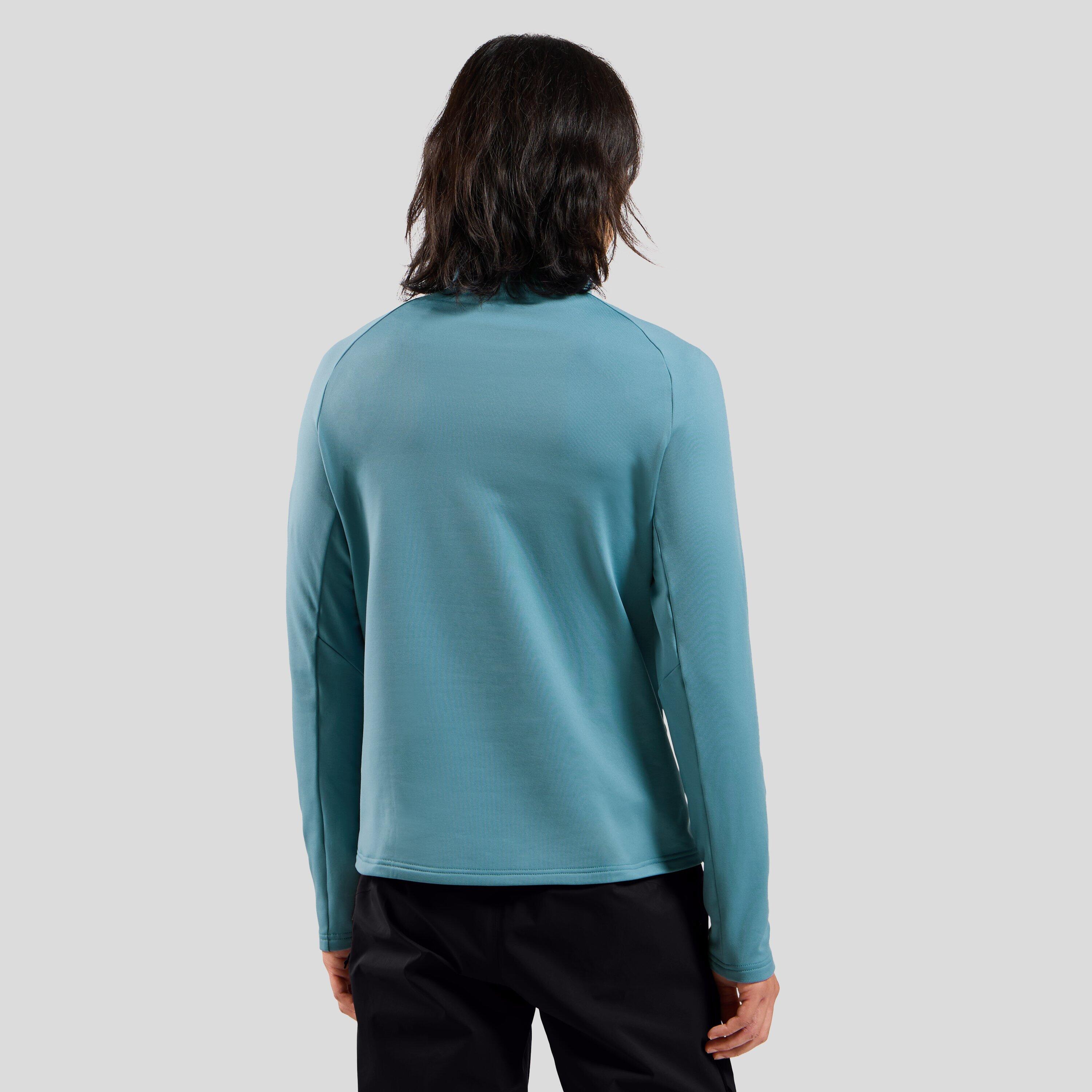 Bluza techniczna męska ODLO Essential Light Mid Layer z krótkim zamkiem 2/7
