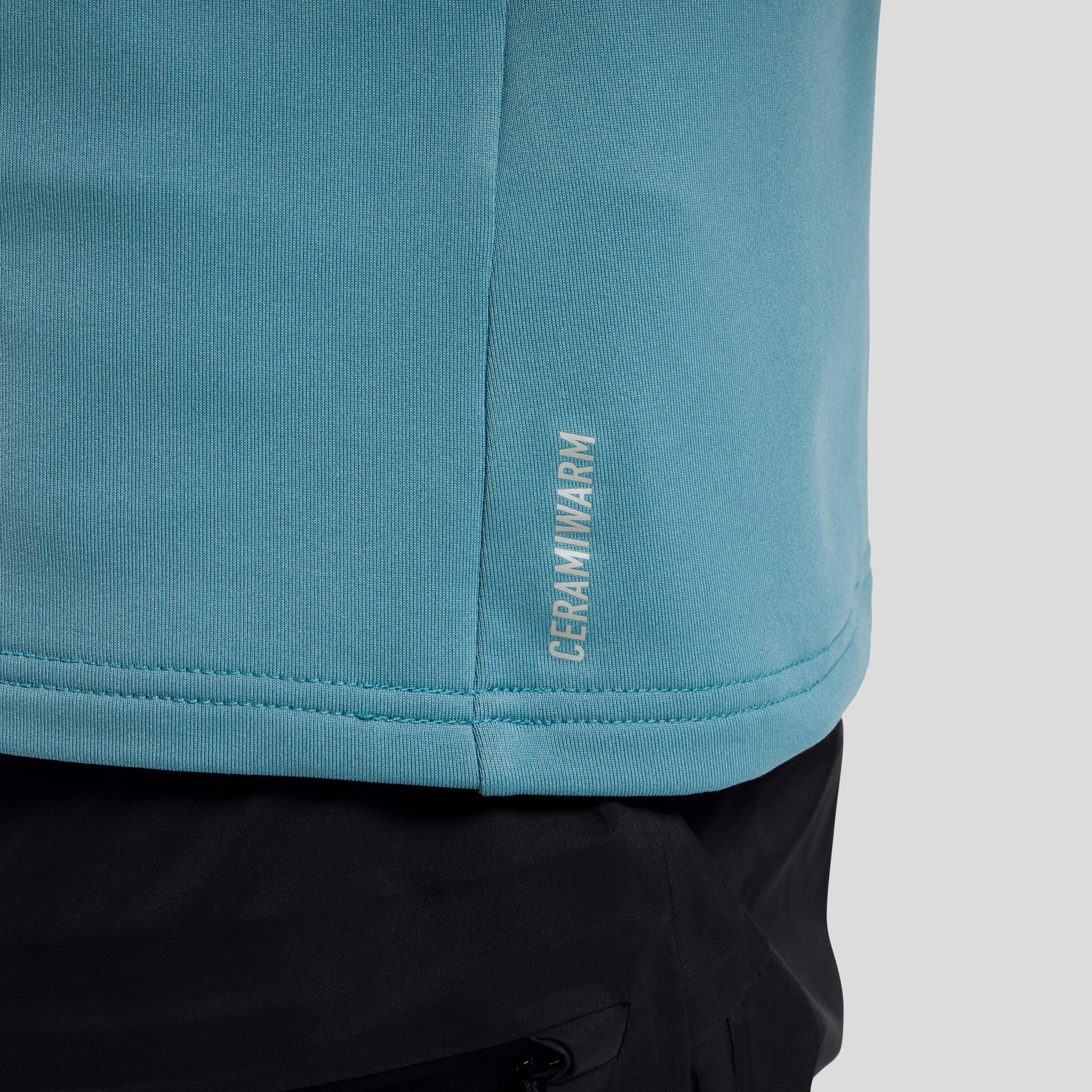 Bluza techniczna męska ODLO Essential Light Mid Layer z krótkim zamkiem 4/7