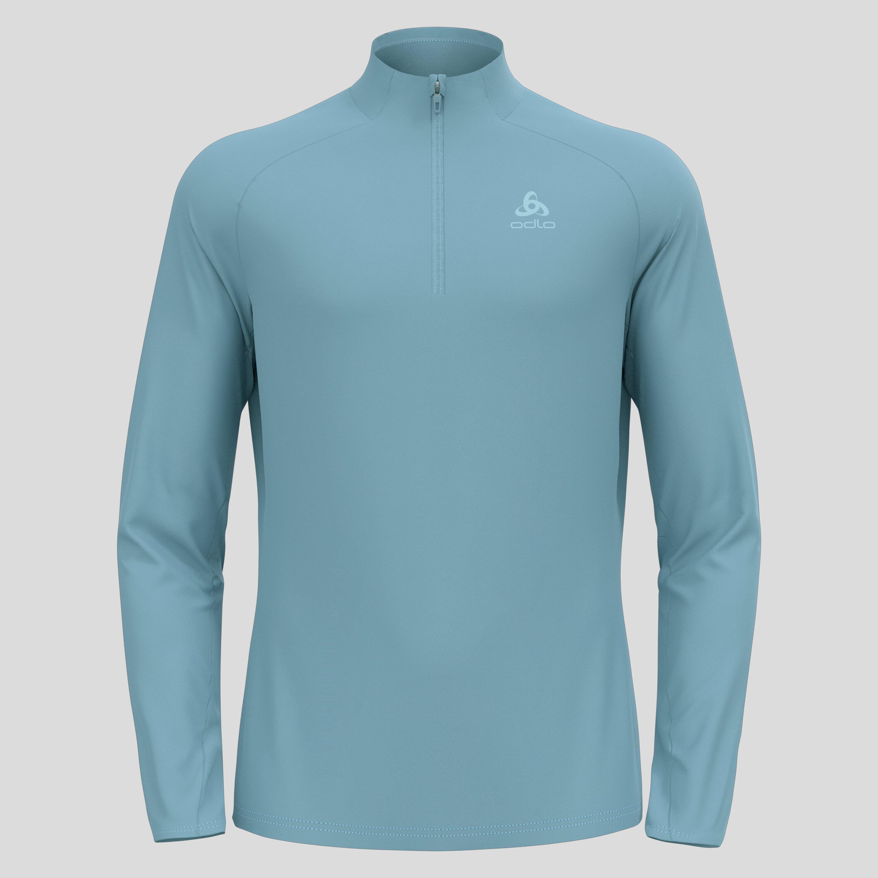Bluza techniczna męska ODLO Essential Light Mid Layer z krótkim zamkiem 6/7