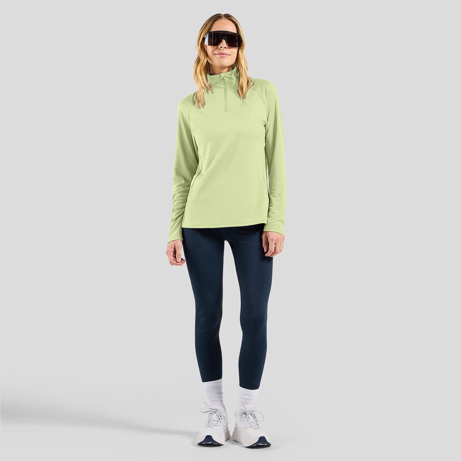 Essentials Ceramiwarm mid layer met halve rits ODLO 3/6