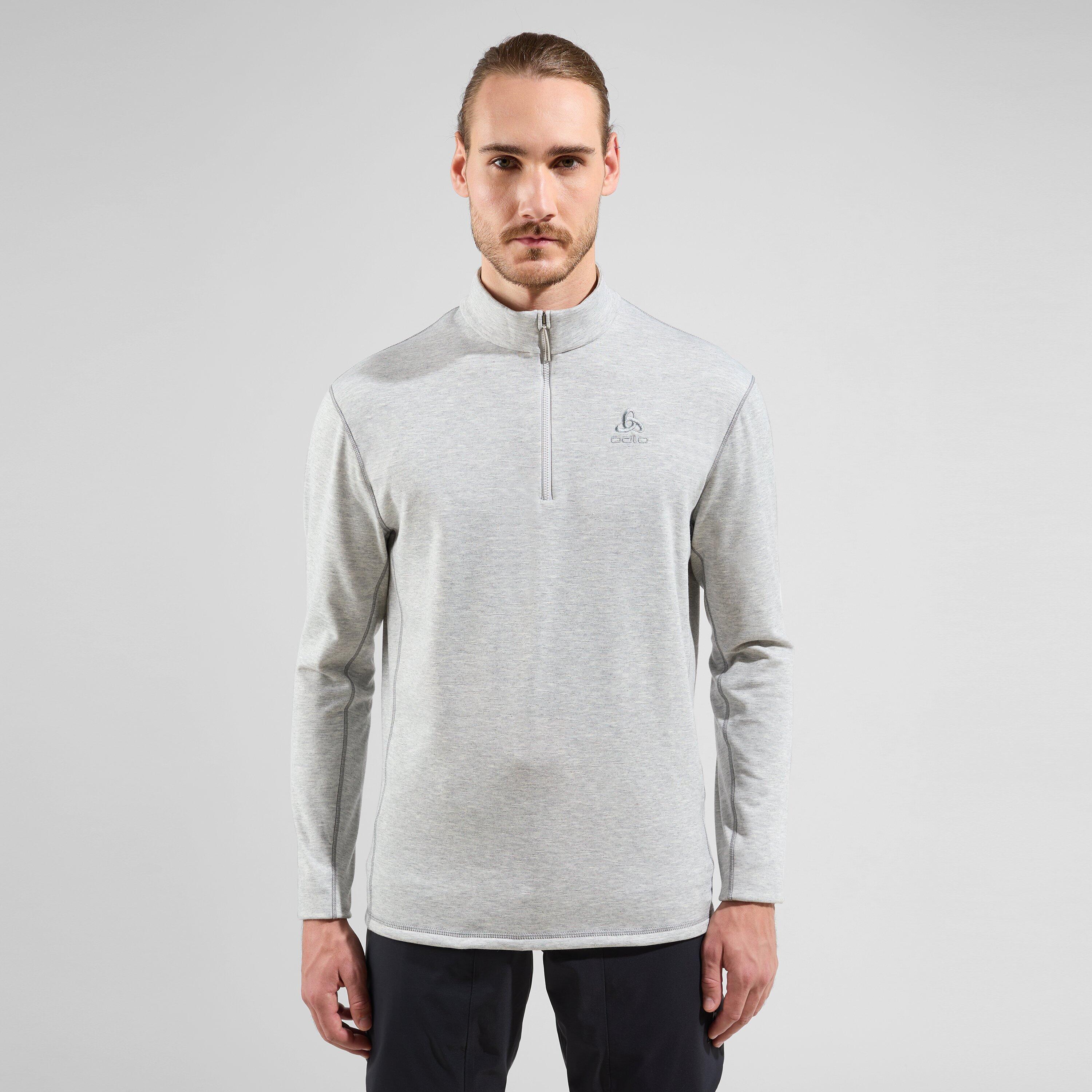 Odlo - Pull À Col ½ Zip Berra Odlo - Sweat-shirt - Gris - Decathlon