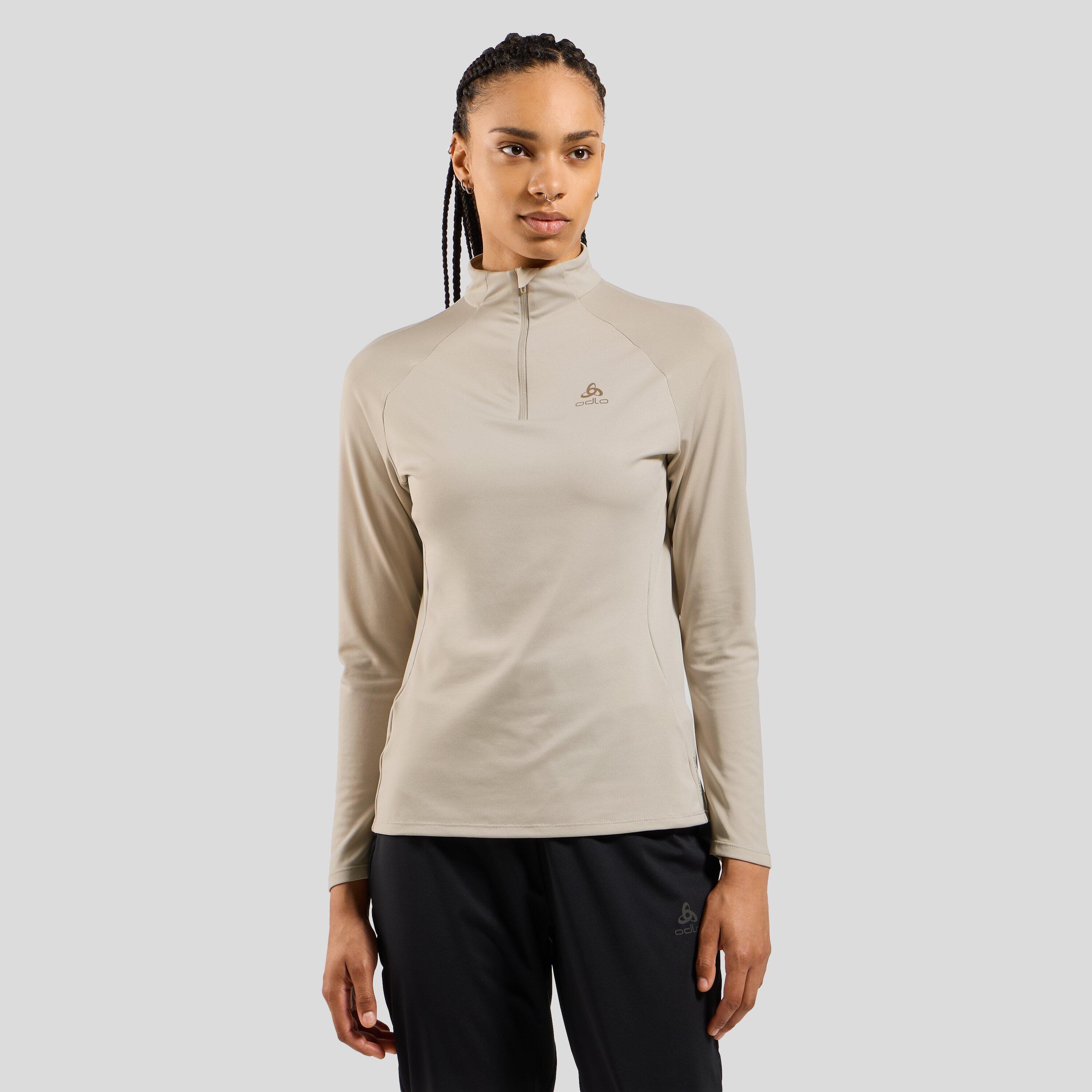 ODLO Odlo Damen Laufshirt Essential Ceramiwarm Midlayer 1/2 Zip 313641