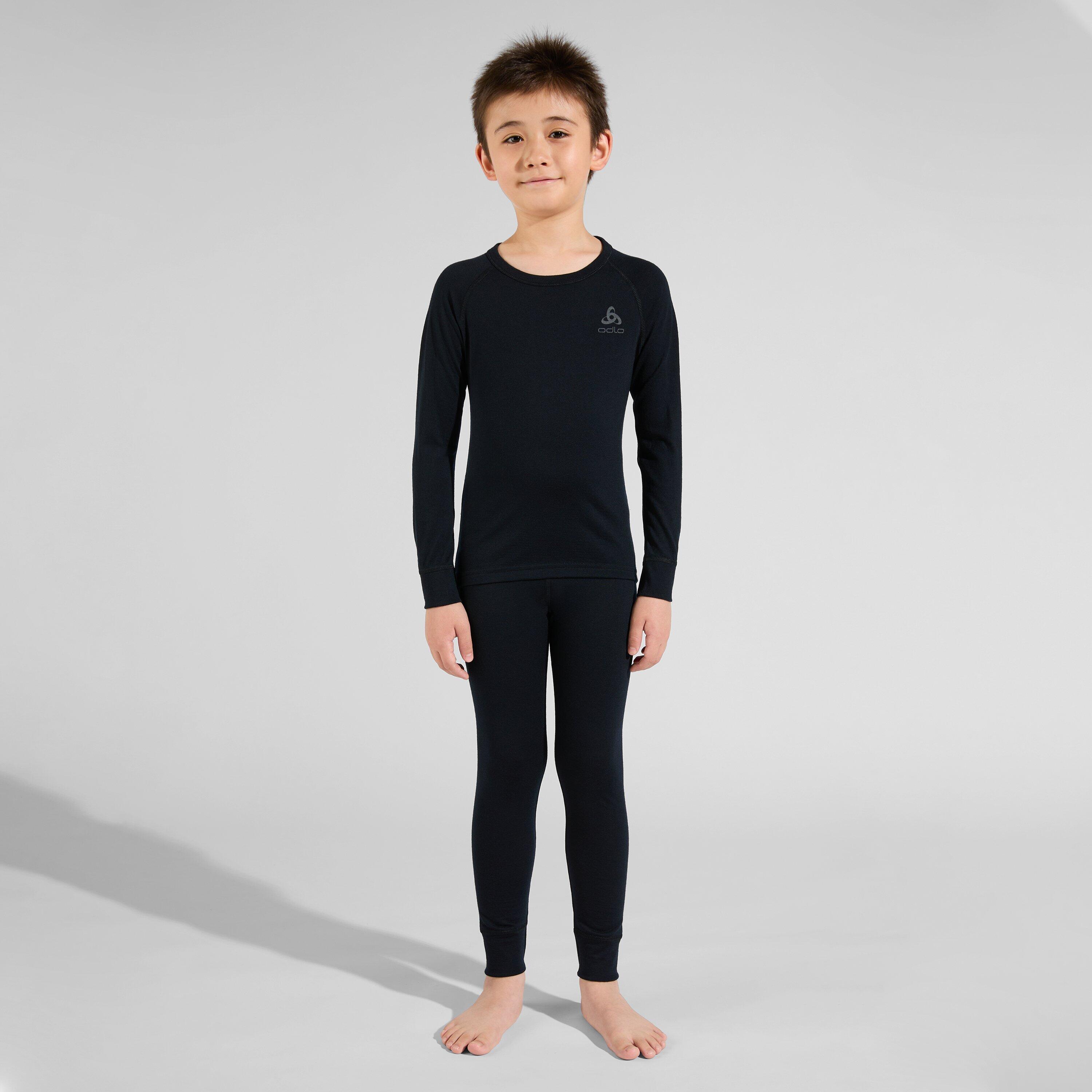 Ensemble de haut et collant techniques en laine mérinos 200 Natural pour enfant 5/11
