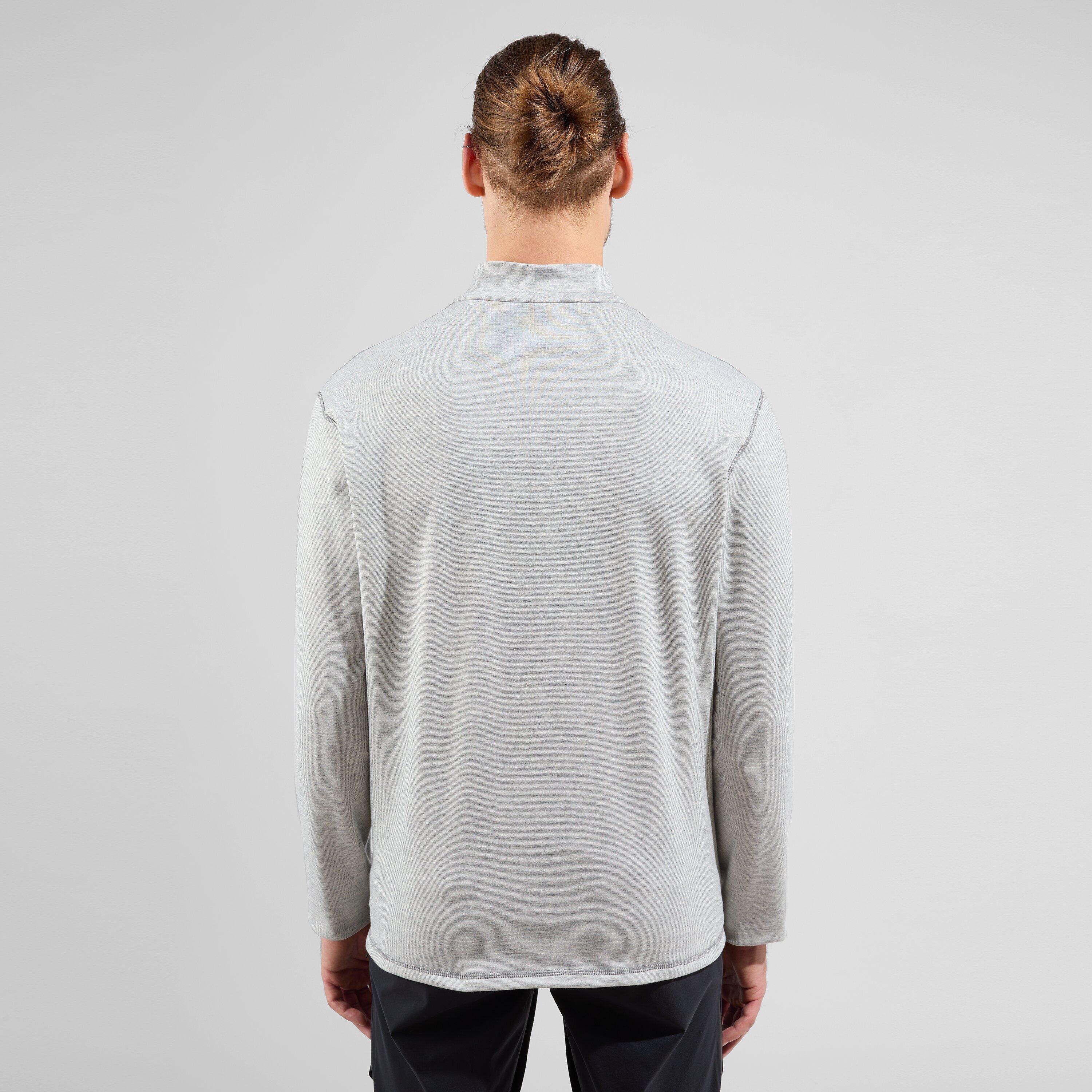 ODLO Middenlaag Loopshirt Halve Rits BERRA Sporttrui GRIJS GEM S 2/7