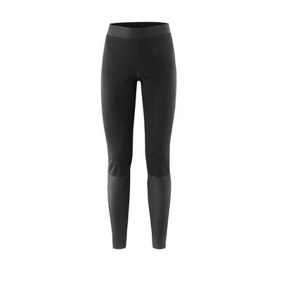 Loeffler sportbroek lang w tights carbon ab warm voor dames - zwart