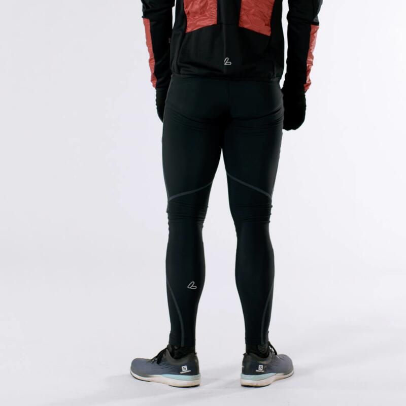 Pantalon de sport Tights Thermo TIV pour hommes – Noir 5/5