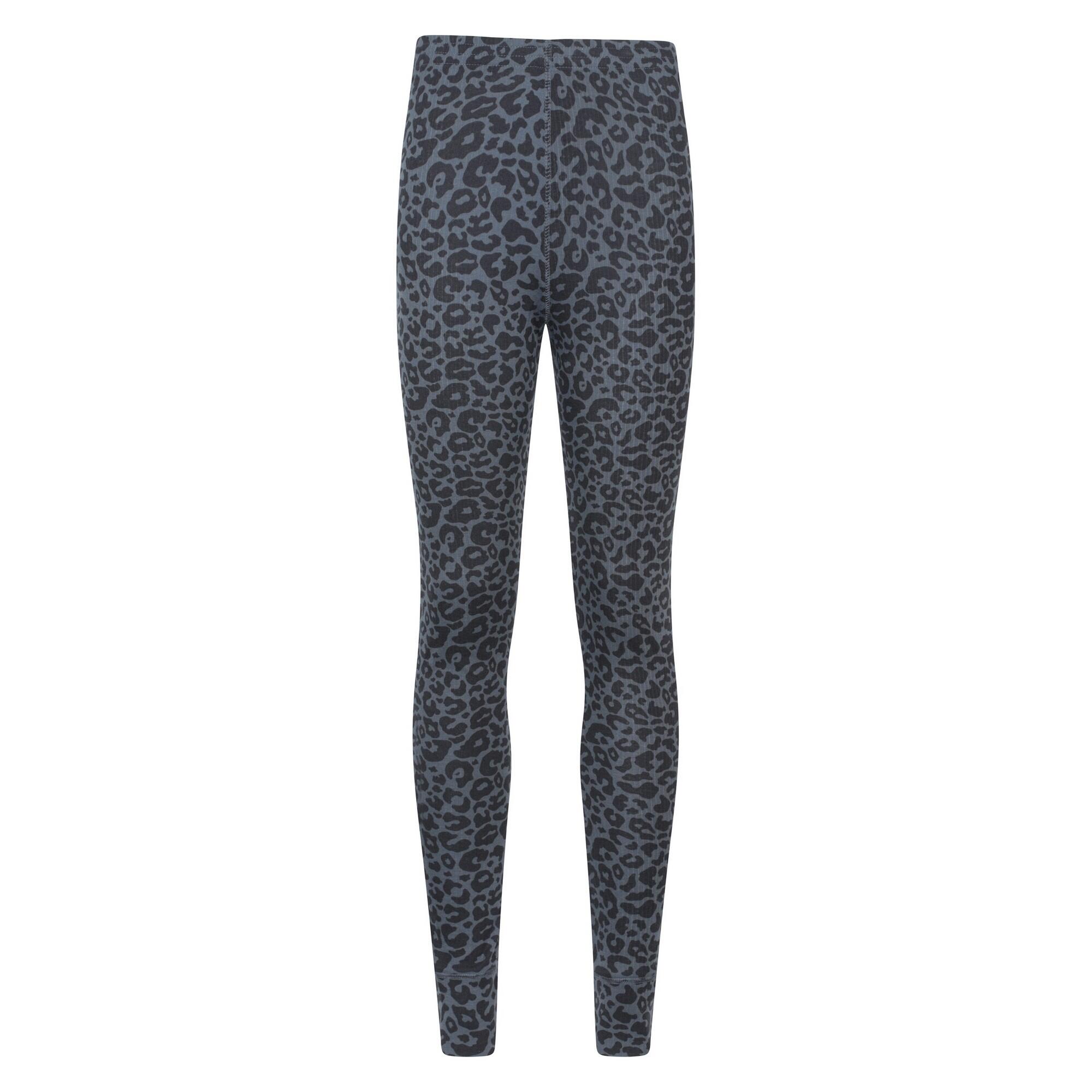 MOUNTAIN WAREHOUSE Talus Leggins Termici Leopardato Donna Mountain Warehouse Grigio