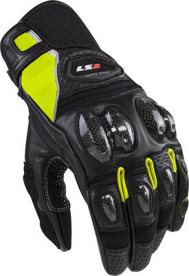 Ls2 handschoenen "spark ii". glove spark 2 leather man sw h-v l