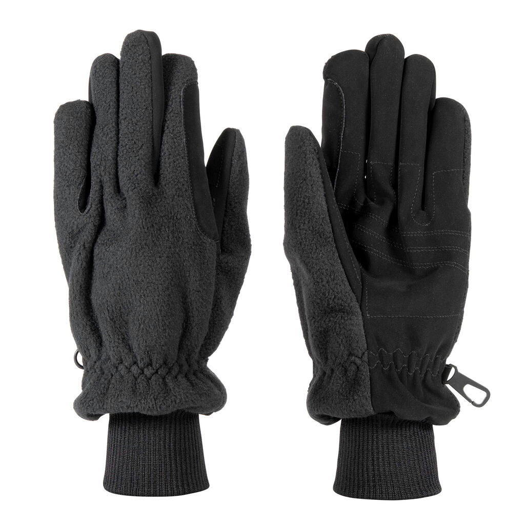 Waterproof fleece riding gloves Harry's Horse