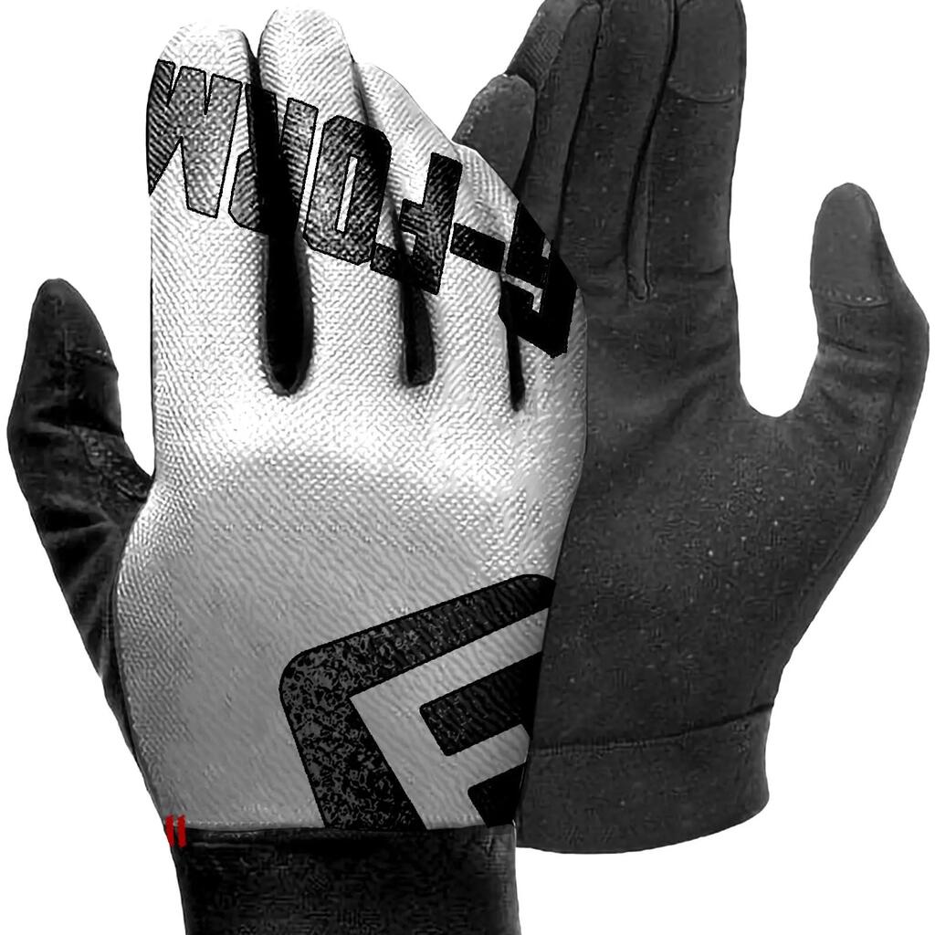 G-FORM Tempo Cycling Glove — White/Black.