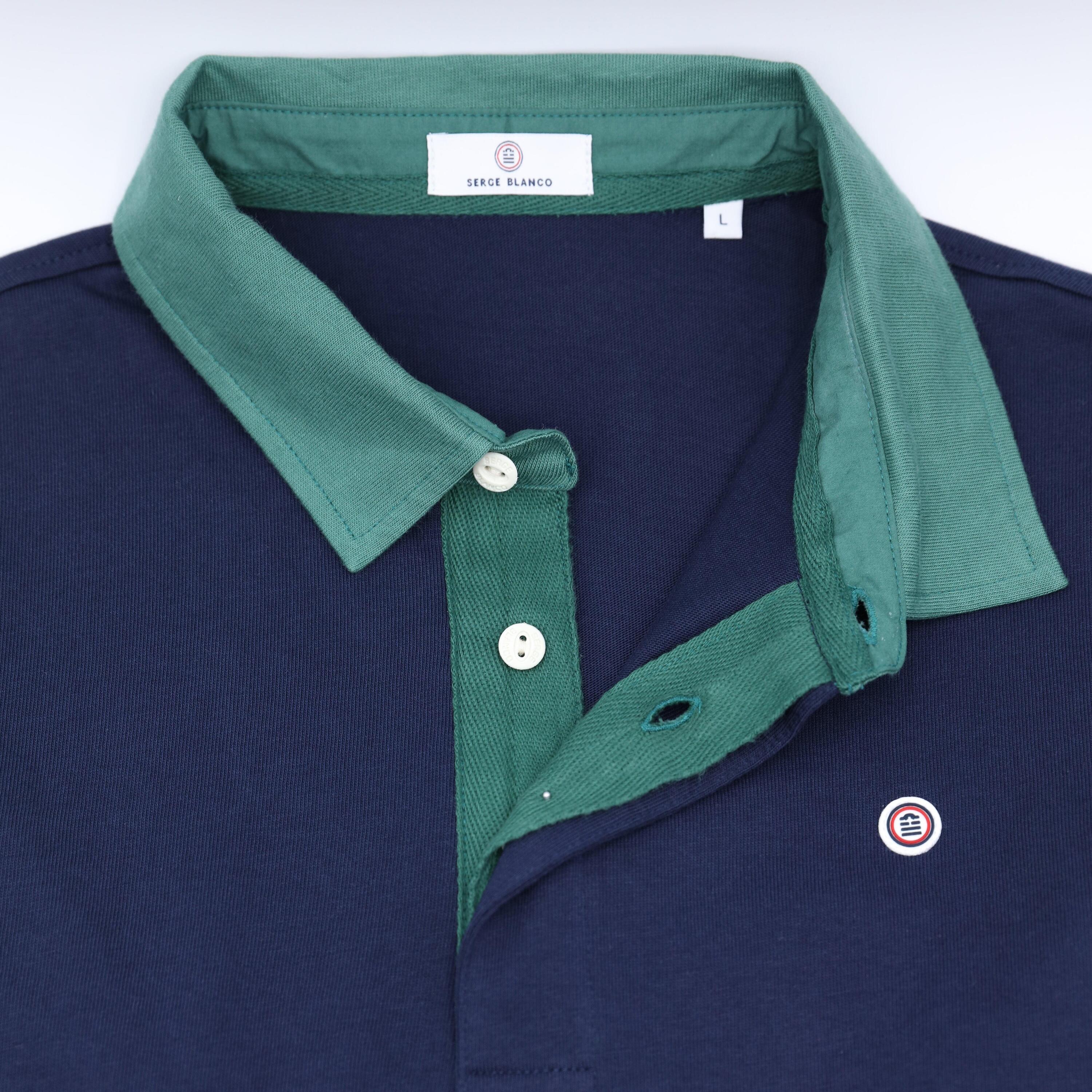 Polo Livio in cotone a maniche lunghe 4/5