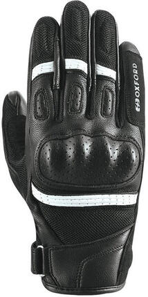 Rękawice OXFORD RP-6S męskie skóra/mikrofibra 3XL (12) czarno-białe
