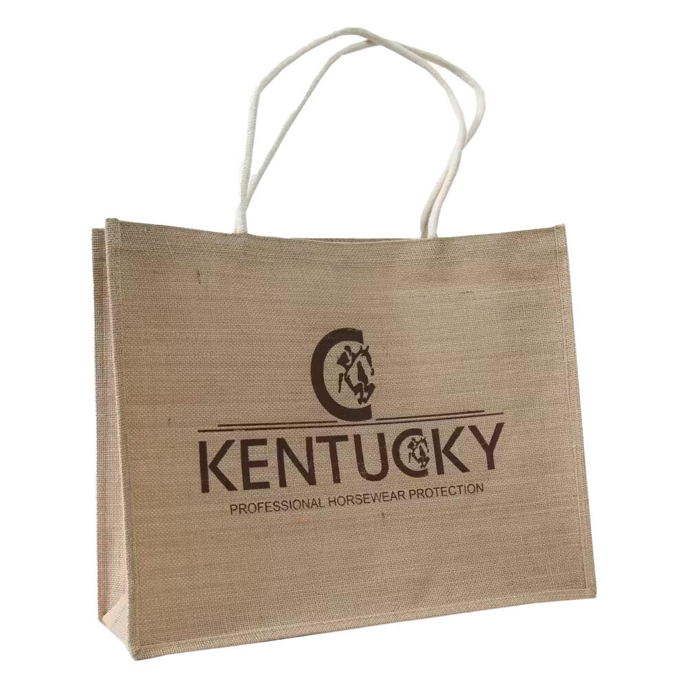 KENTUCKY HORSEWEAR Jute tote bag Kentucky Horsewear