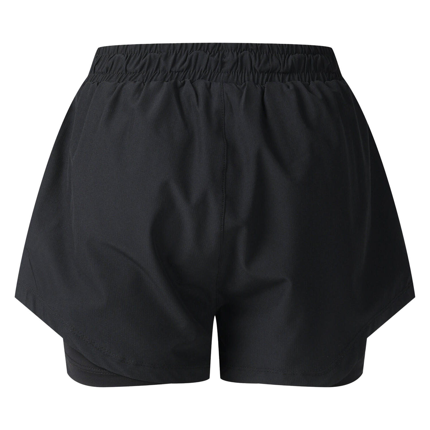 Short Hybride Entraînement PRO Femme (Noir) 2/2