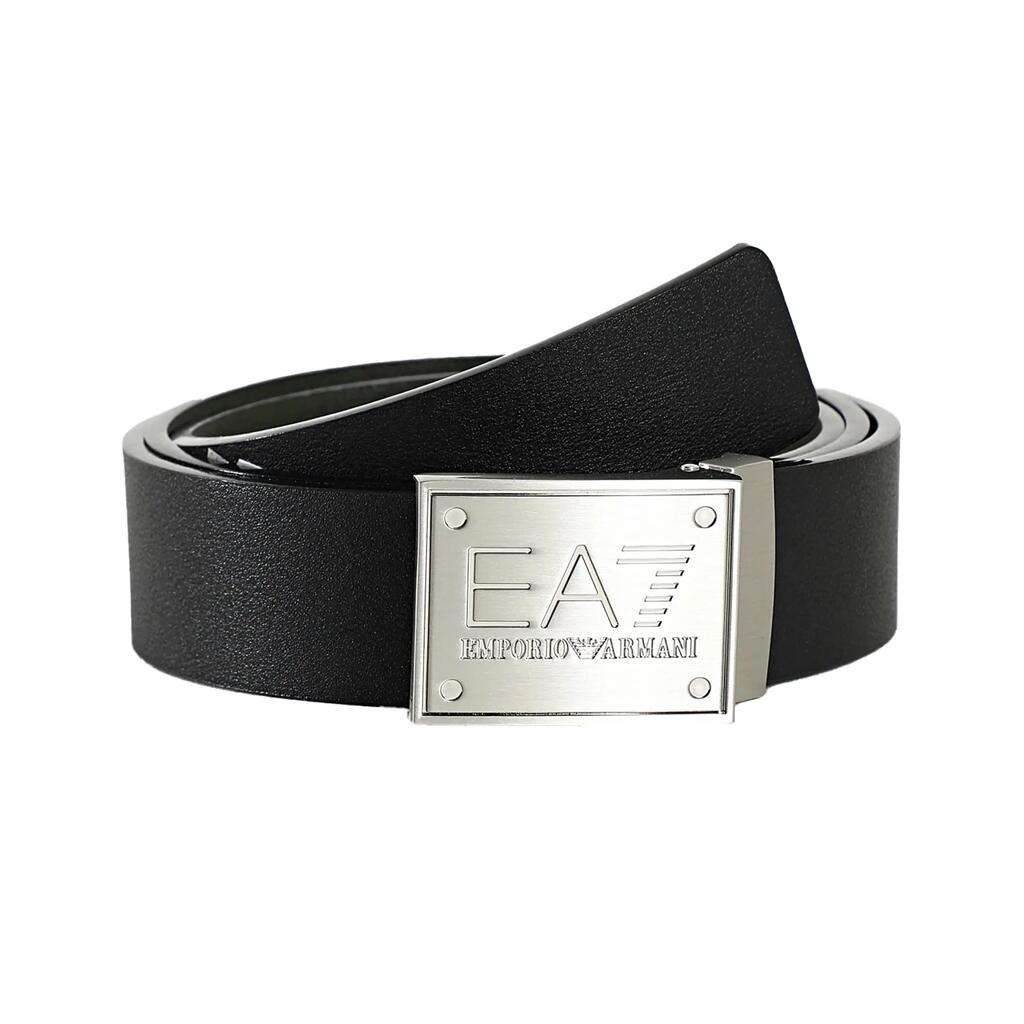 Reversible Belt Black/Beetle Green