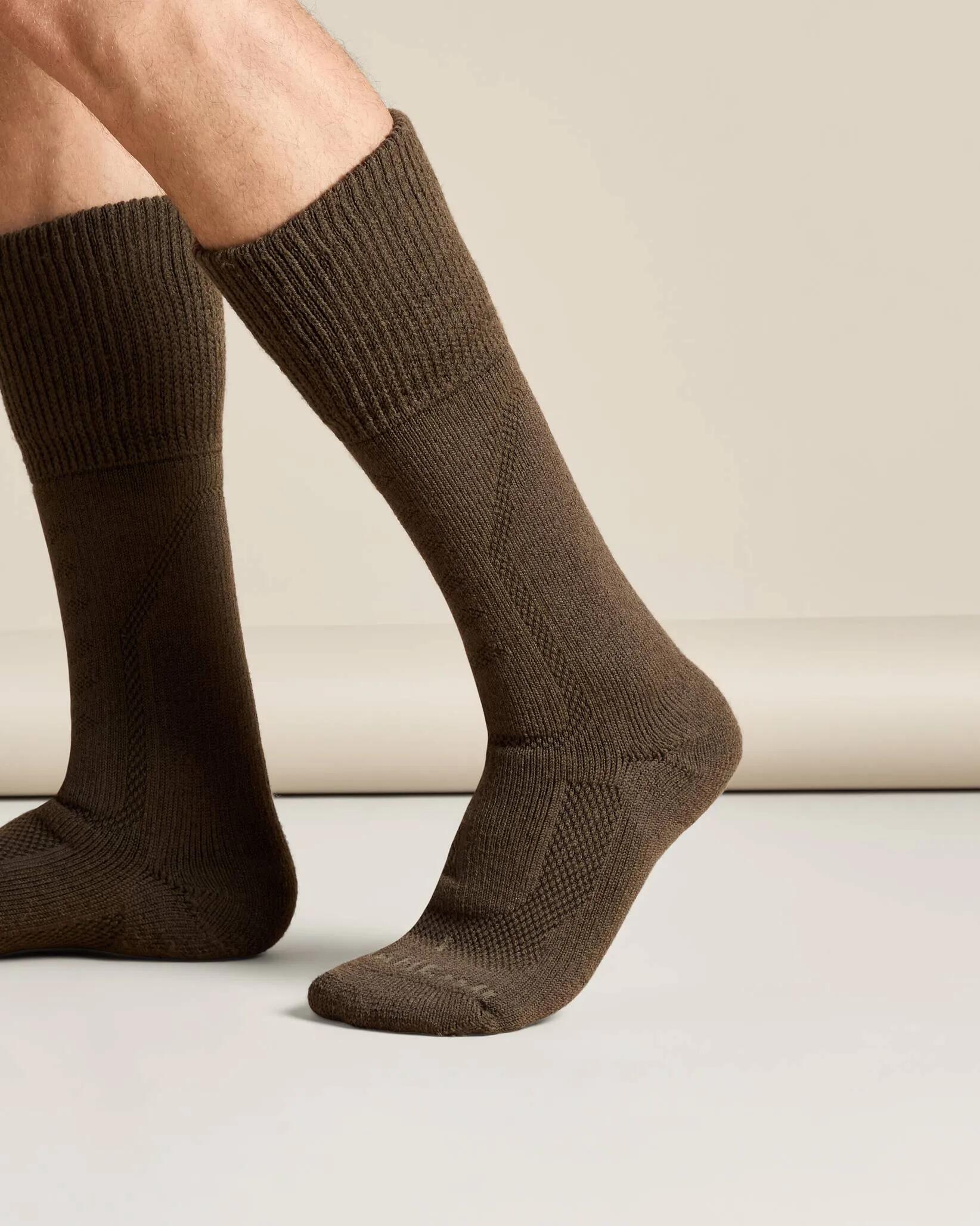 Chaussettes Cérès Le Chameau Vert Chameau - S 3/3