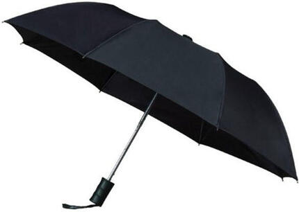Mirage opvouwbare paraplu ø92cm automatisch zwart
