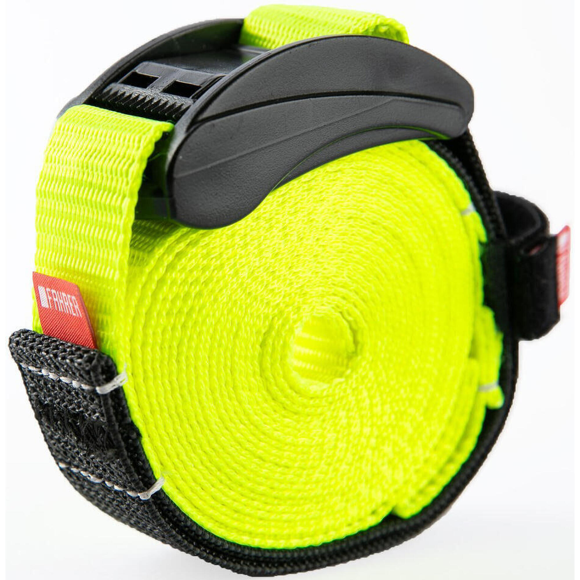 Fahrer - Fahrer Sjorband Cargo Strap Lashing Strap Cargo Strap Neon Yellow - Sangle De Portage - Jaune - Decathlon