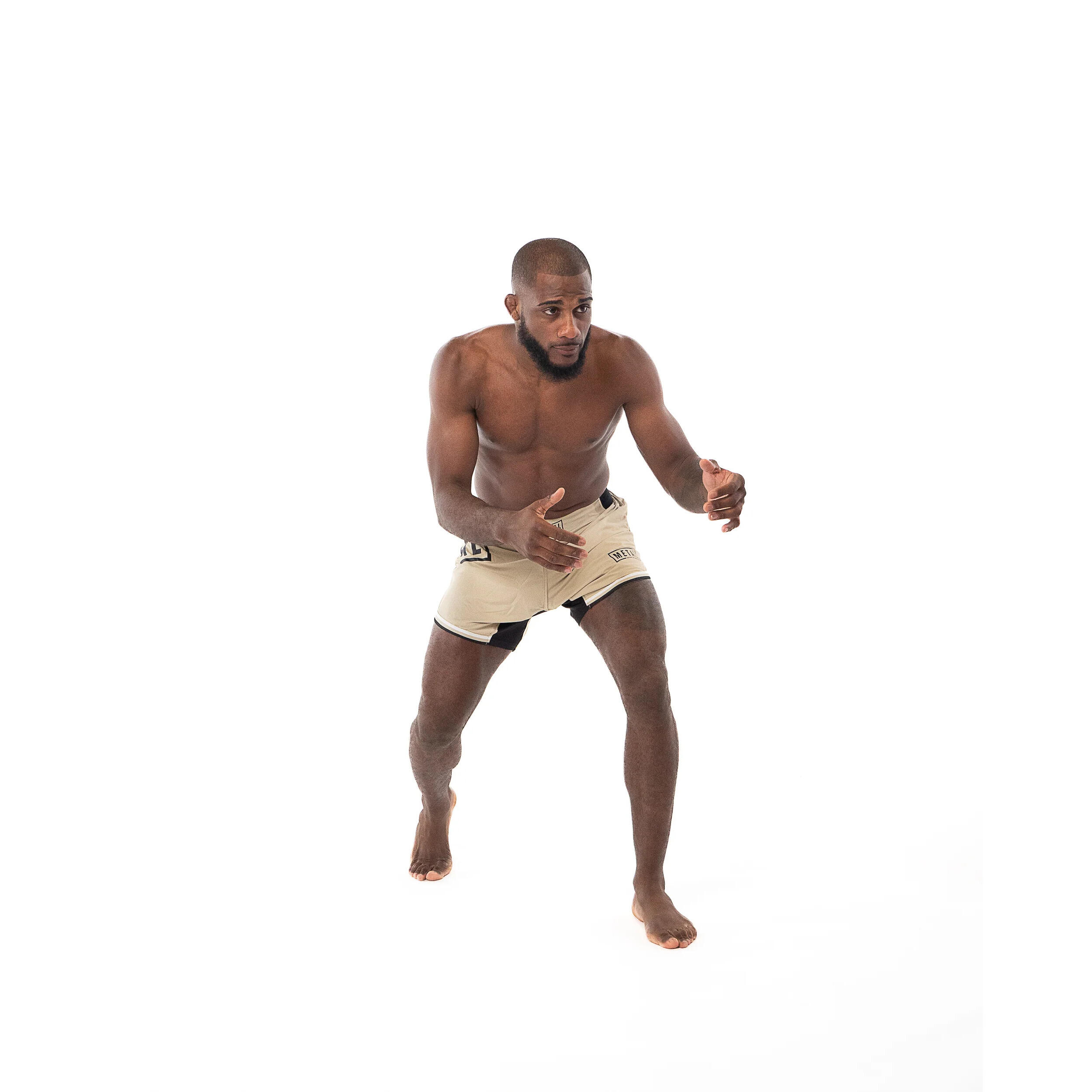 Metal Boxe - Short Mma Metal Boxe Desert Storm - Short - Beige - Decathlon