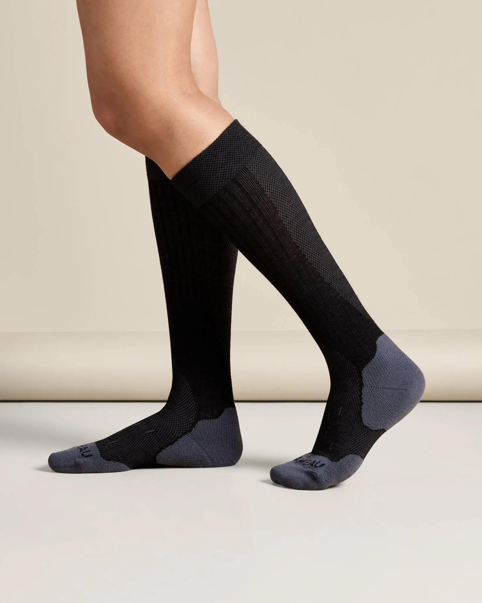 Chaussettes Iris Le Chameau Noirs - S 4/4