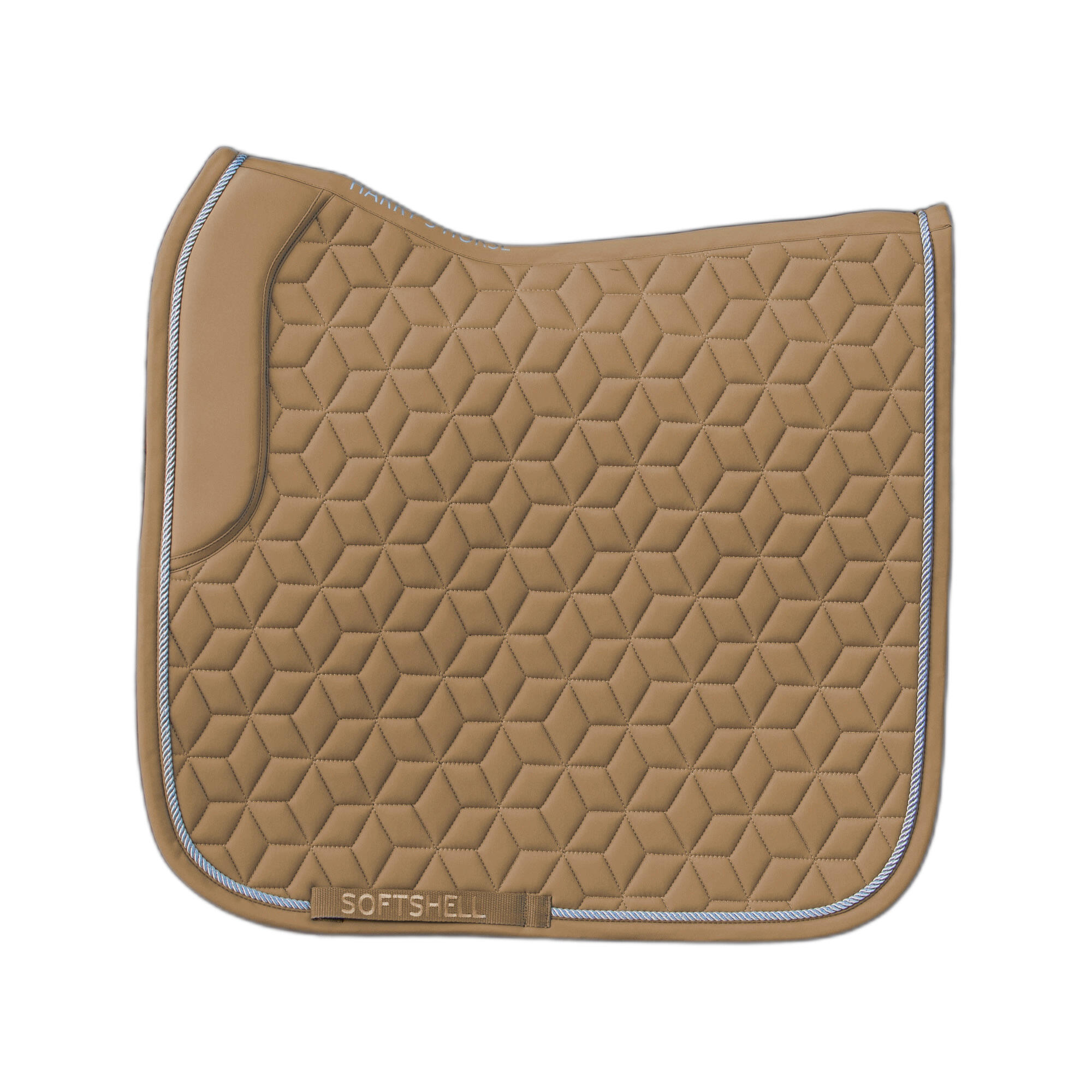 Harrys Horse - Tapis De Dressage Pour Cheval Harry's Horse Softshell - Tapis De Selle - Beige|marron - Cob - Decathlon