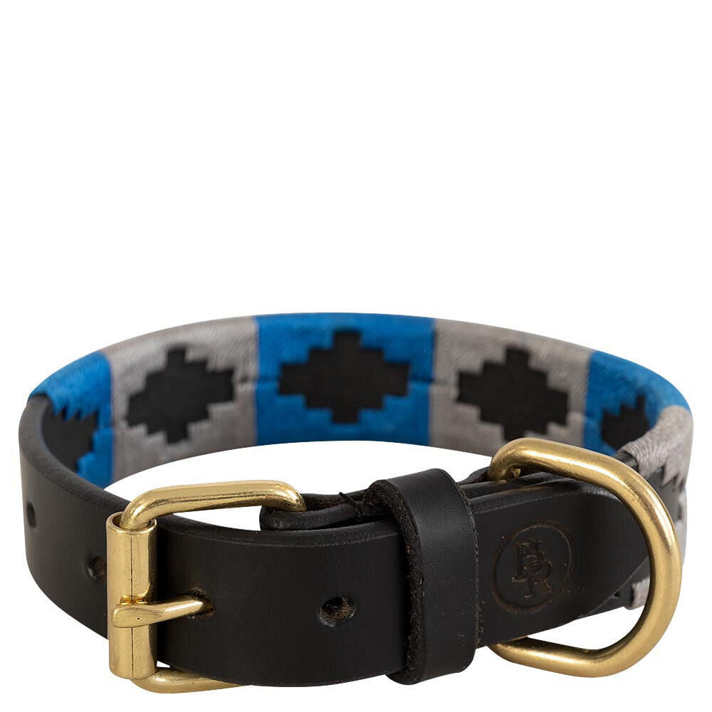 Br - Collier Pour Chien Cuir Br Equitation - Collier - Bleu - 36 Xs - Decathlon