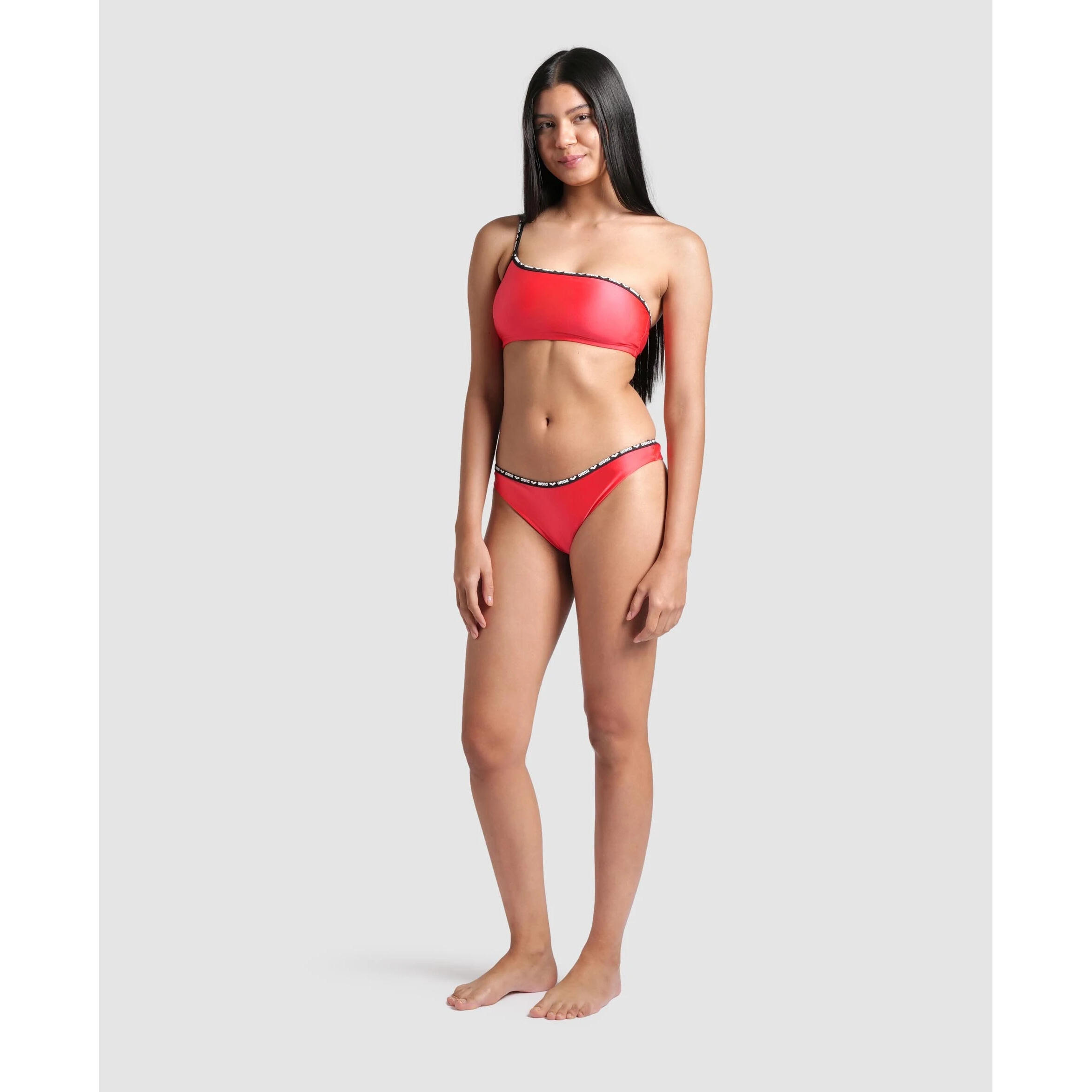 Bikini Damen Arena Solid Single Shoulder 2/5