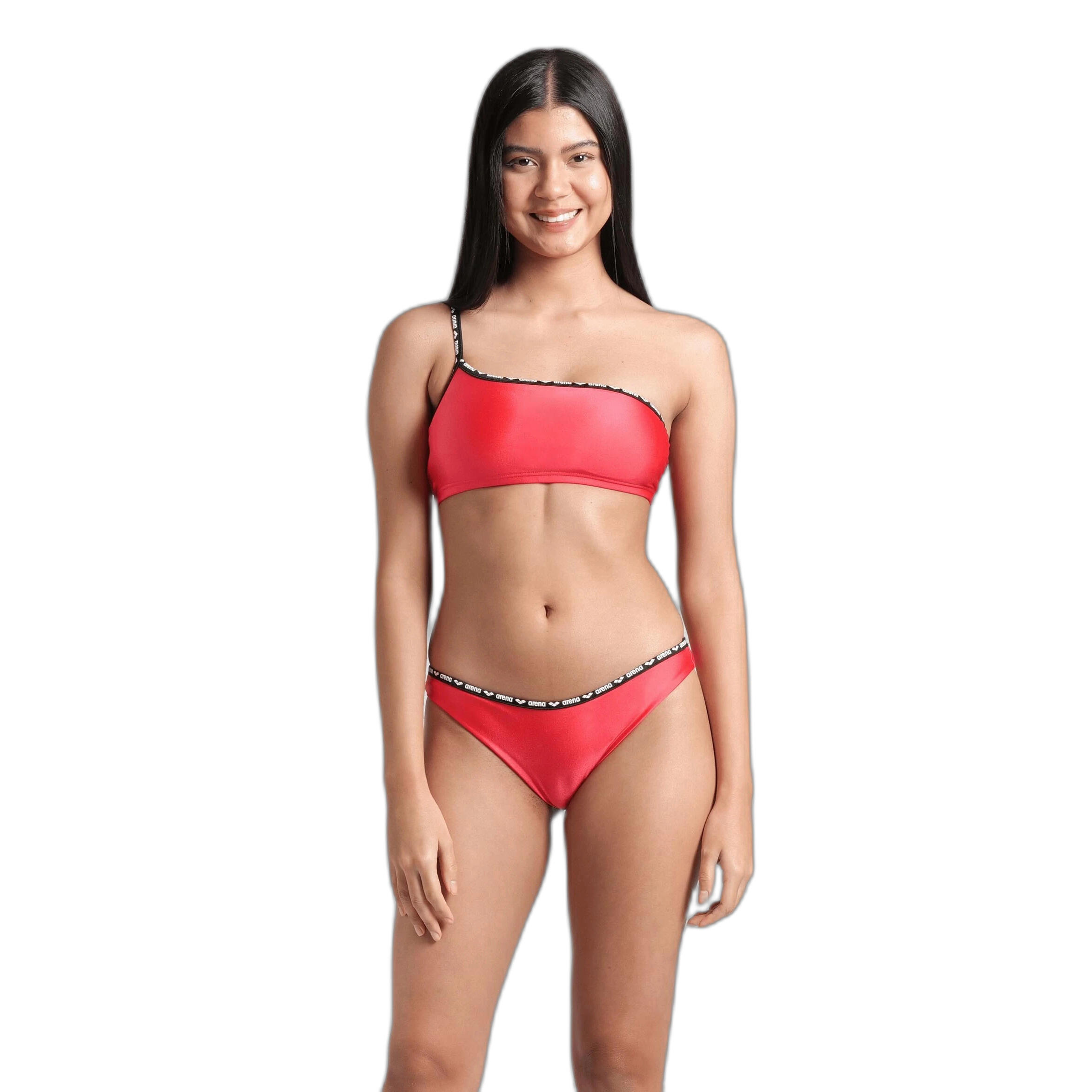 Bikini Damen Arena Solid Single Shoulder 5/5