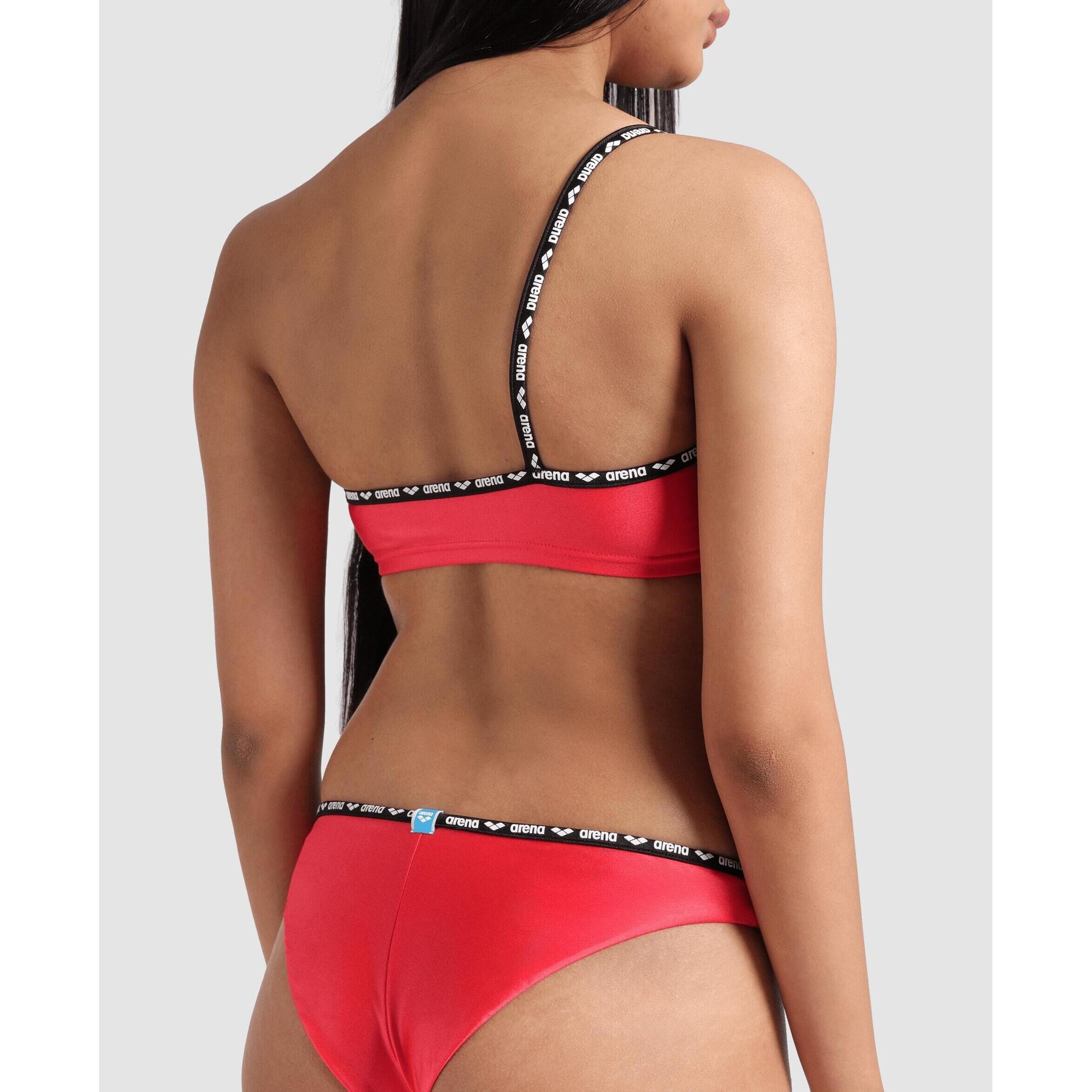 Bikini Damen Arena Solid Single Shoulder 4/5
