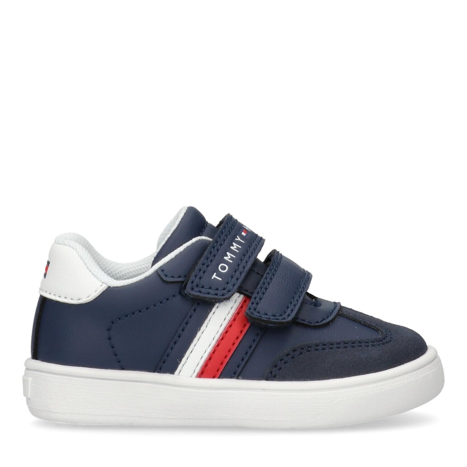 TOMMY HILFIGER Sneakers per bambini Tommy Hilfiger Stripes Velcro