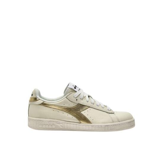 Sneakersy damskie Diadora Game L Low Waxed Metal