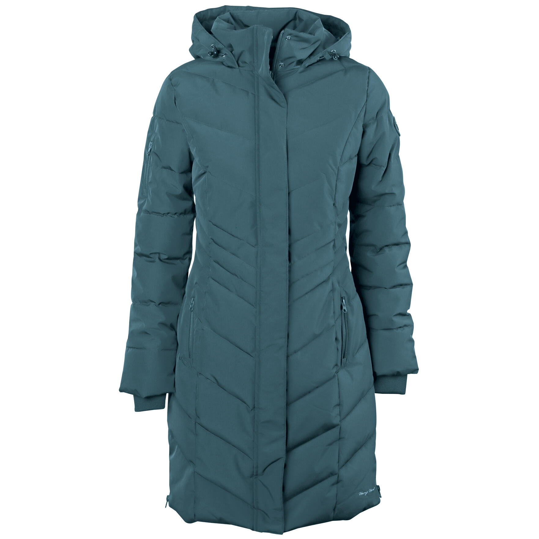 Harrys Horse - Doudoune À Capuche Femme Harry's Horse Trendy Senna - Doudoune Synthétique - Bleu - Decathlon