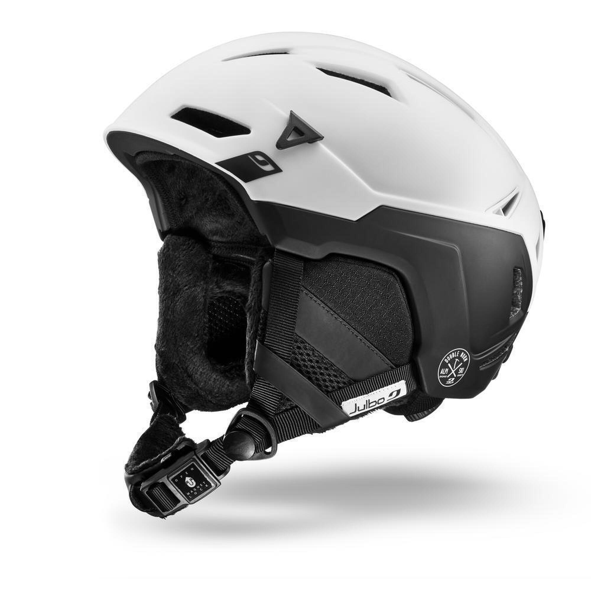 Julbo - Casque Double Norme Ski-alpinisme Avec Puce Twiceme®-the Peak Twiceme® - Casque - Blanc - 58-60 Cm - Decathlon