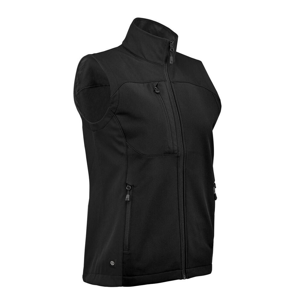Weste für Damen Schwarz 3/4