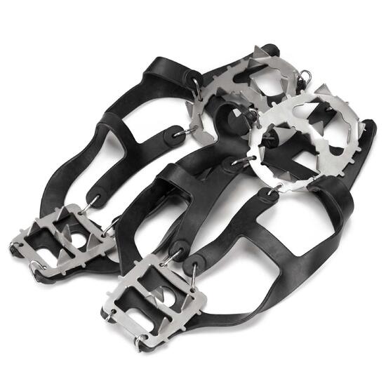 Raczki na buty turystyczne, antypoślizgowe nakładki rozmiar 36-40 czarne