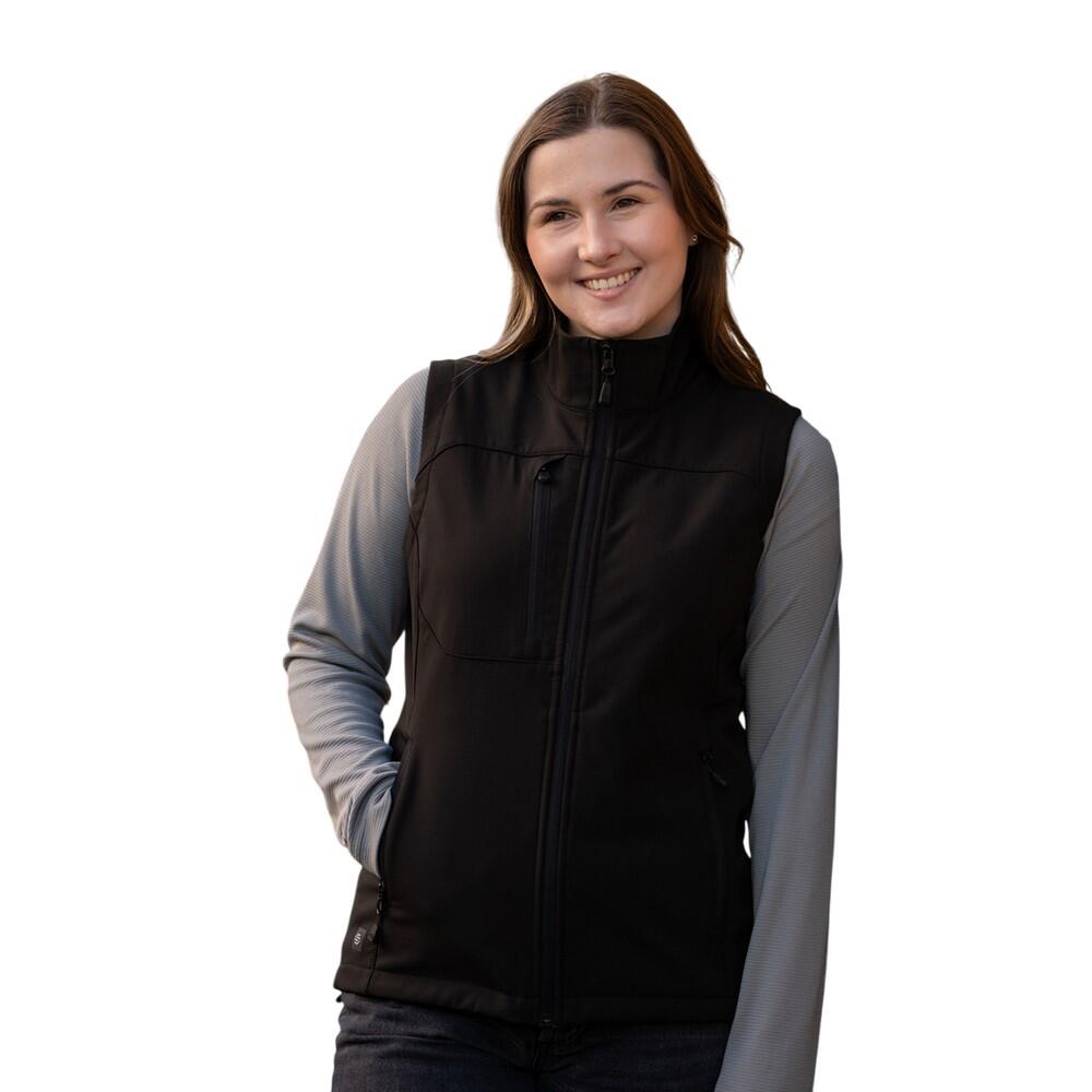 Weste für Damen Schwarz 4/4
