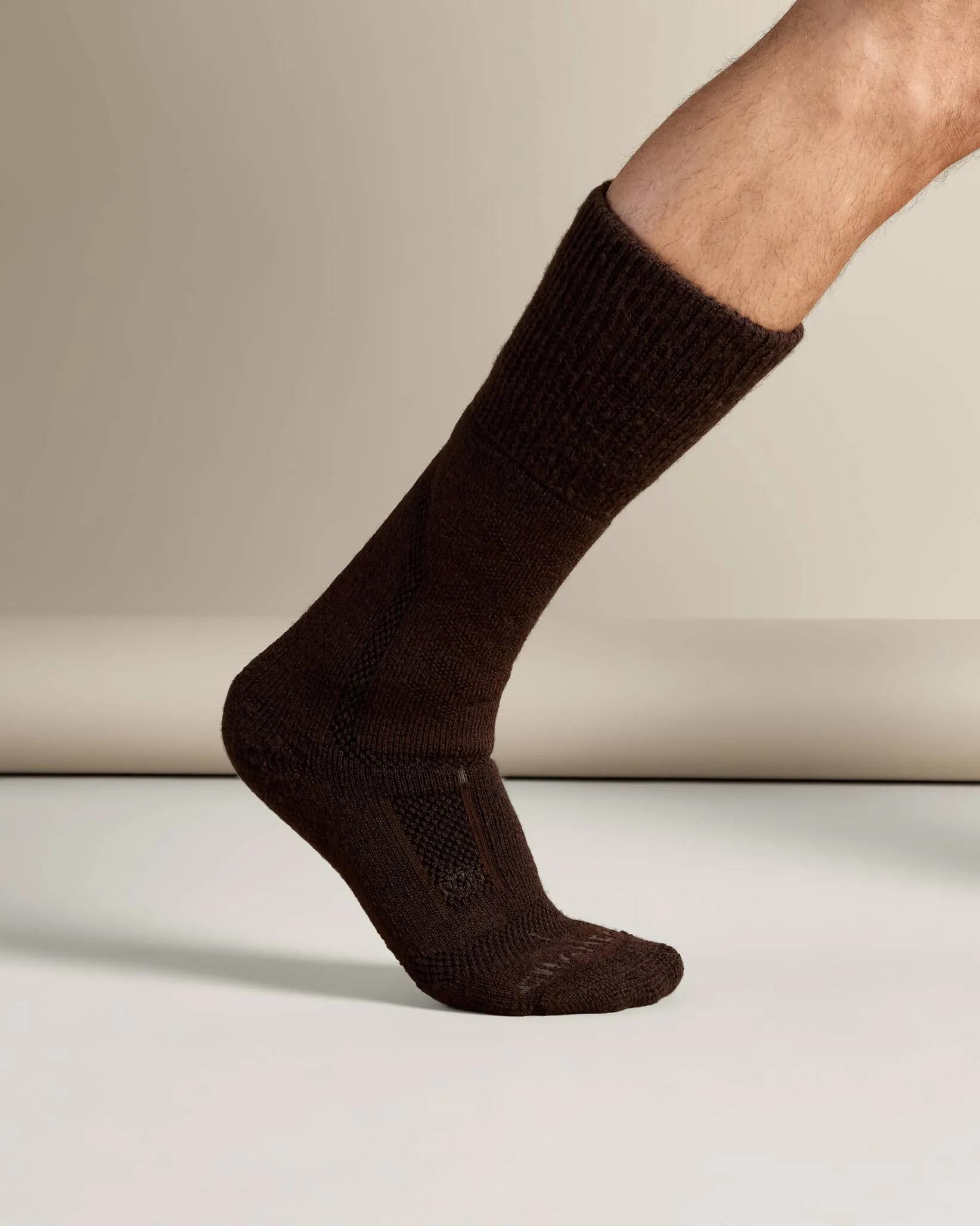 Chaussettes Cérès Le Chameau Marron Foncé - M 2/3