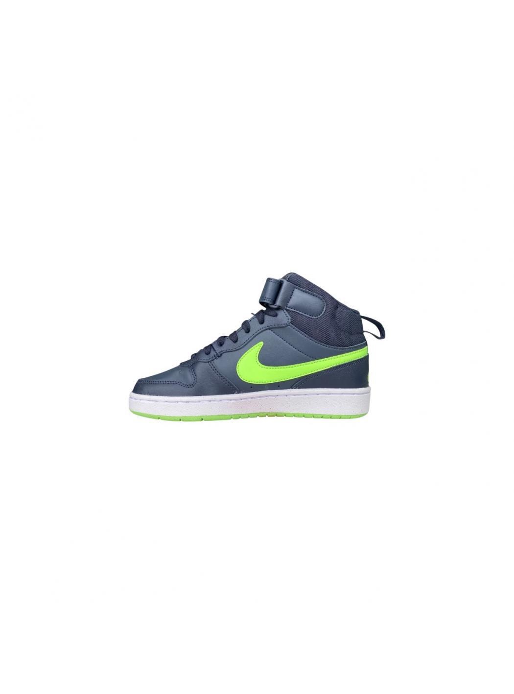 Nike Sportswear Court Borough Mid 2 Uomo - Sneakers Blu/Olive 38.5 2/4